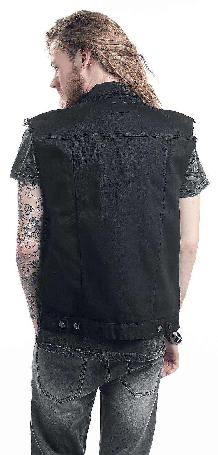 EMP Weste schwarz von Black Premium by EMP Kostenloser Versand