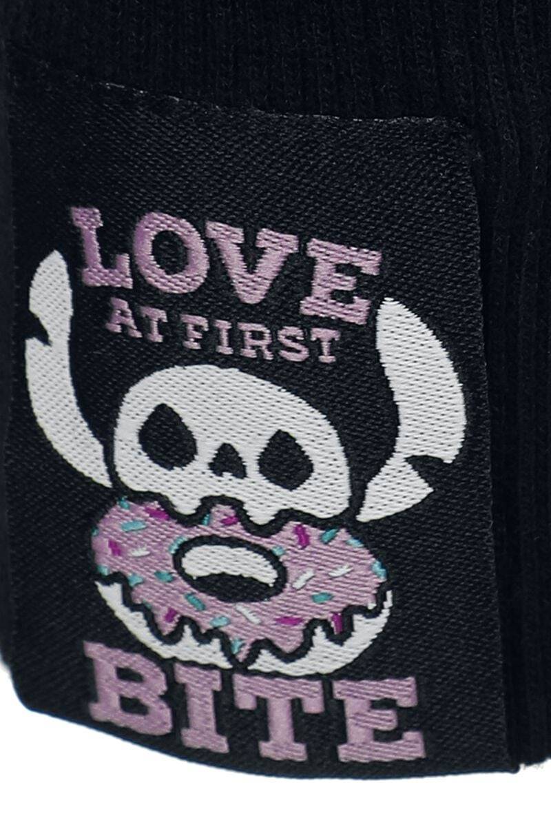 EMP "Love At First Bite" Kapuzenpullover schwarz von Lilo & Stitch Versandkostenfrei