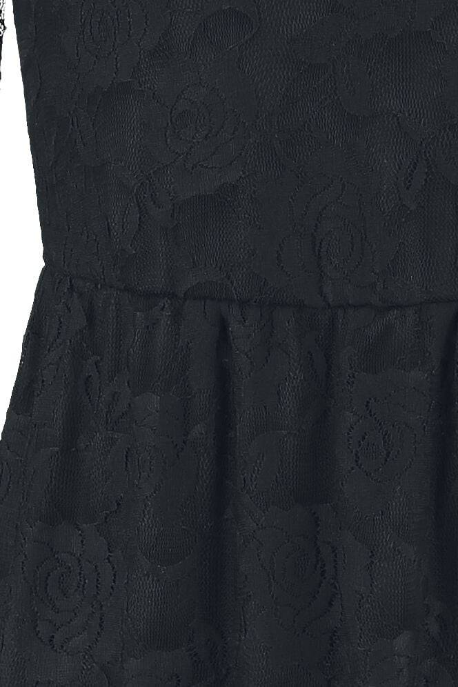 EMP "Lace Dress" Kurzes Kleid schwarz von Gothicana by EMP Flash Sale