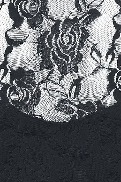 EMP "Lace Dress" Kurzes Kleid schwarz von Gothicana by EMP Flash Sale