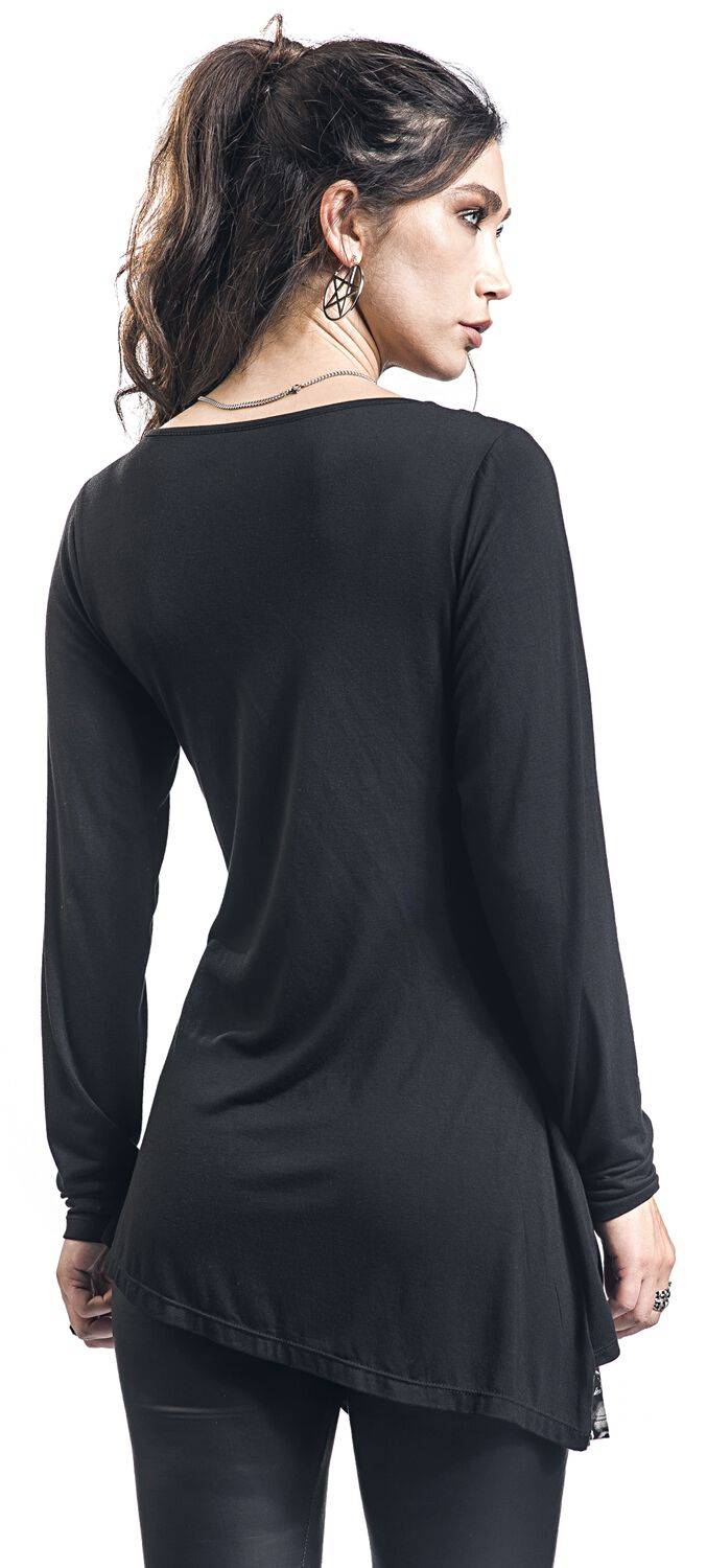 EMP Langarmshirt schwarz von Black Premium by EMP Preisnachlass