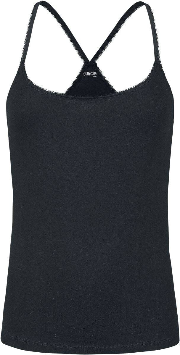 EMP Top schwarz von Gothicana by EMP Osterangebot