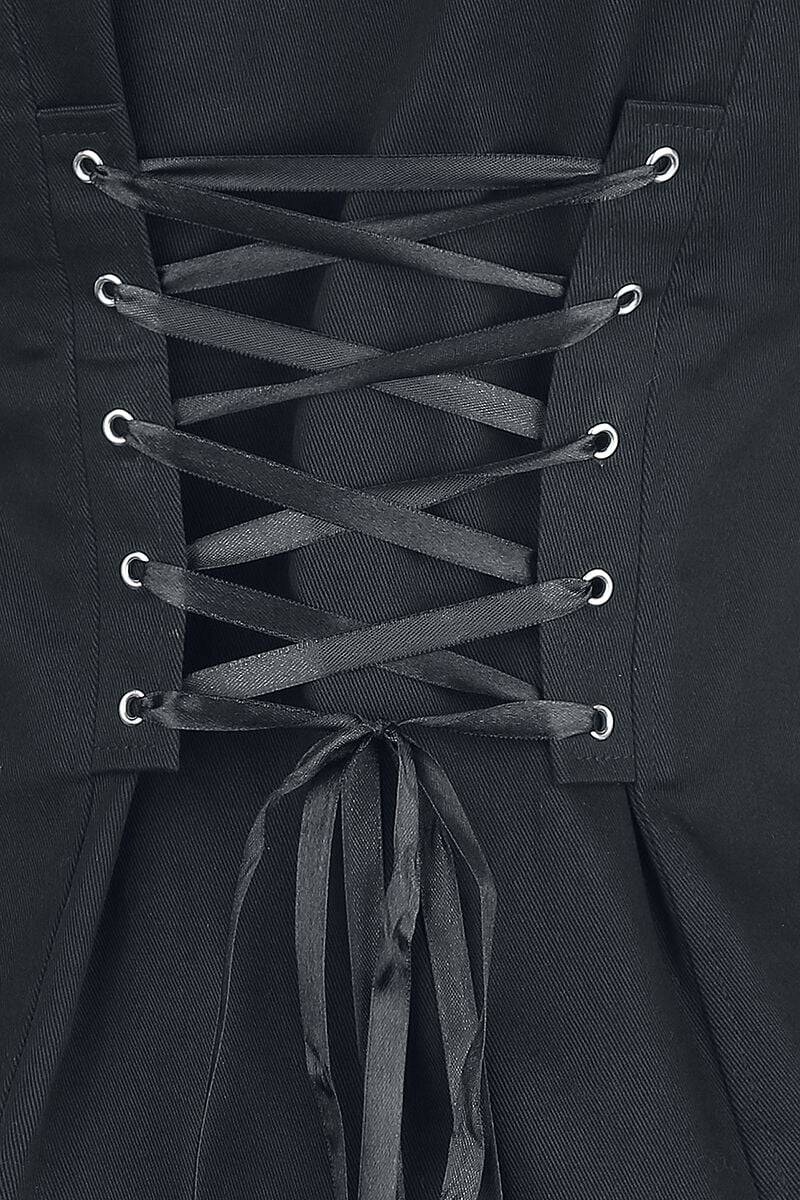 EMP Weste schwarz von Gothicana by EMP Jubiläumsangebot