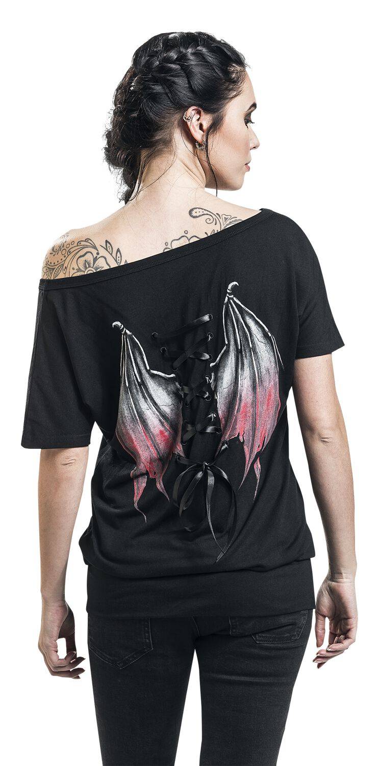 EMP T-Shirt schwarz von Gothicana by EMP Heißer Verkauf