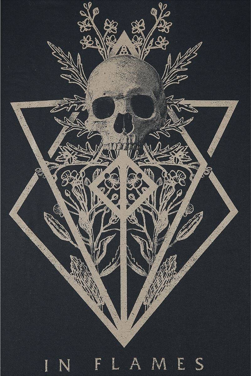 EMP "Skull" T-Shirt schwarz von In Flames Top Angebot