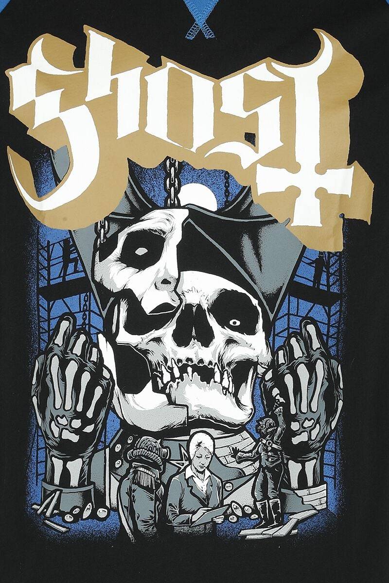 EMP "EMP Signature Collection" T-Shirt schwarz/blau von Ghost Online Outlet
