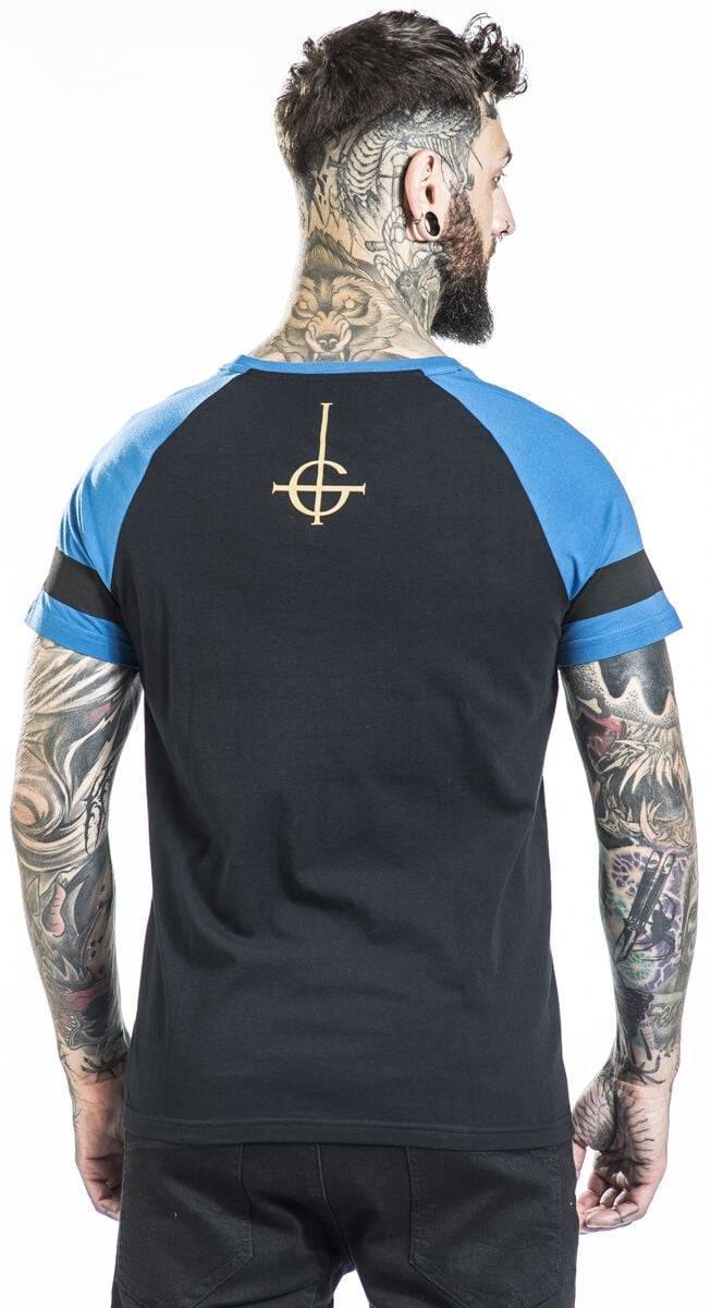 EMP "EMP Signature Collection" T-Shirt schwarz/blau von Ghost Online Outlet