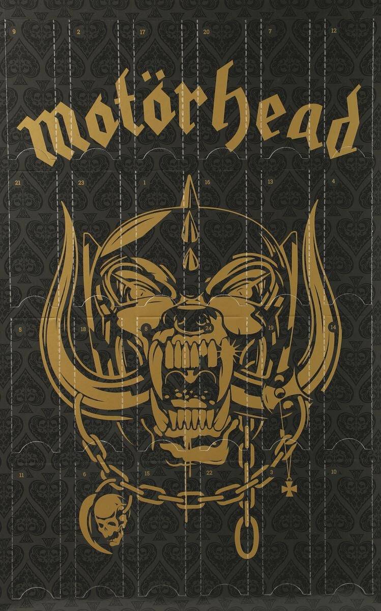 EMP "Socken-Adventskalender" Adventskalender multicolor von Motörhead Zeitlich begrenztes Angebot