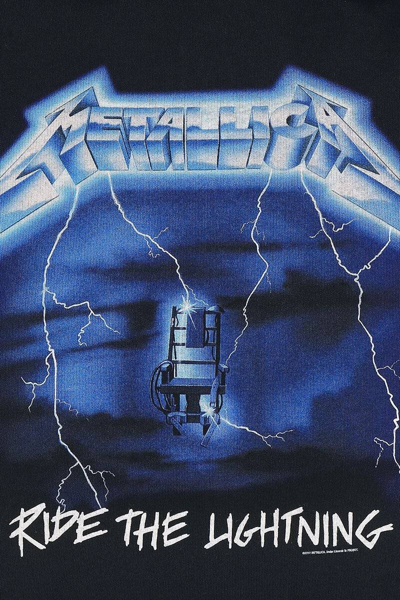 EMP "Ride The Lightning" Kapuzenjacke schwarz von Metallica Blitzangebot