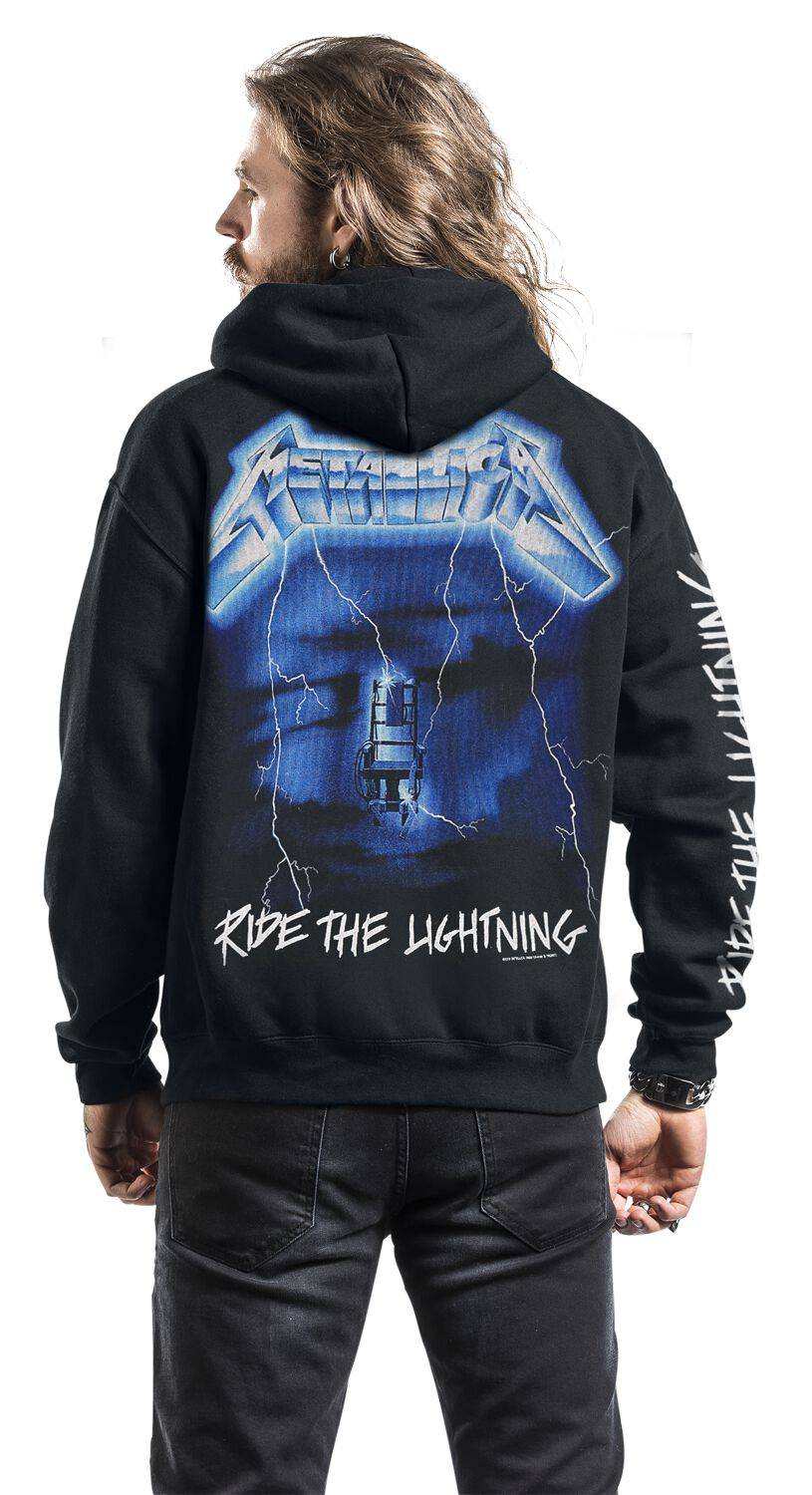 EMP "Ride The Lightning" Kapuzenjacke schwarz von Metallica Blitzangebot