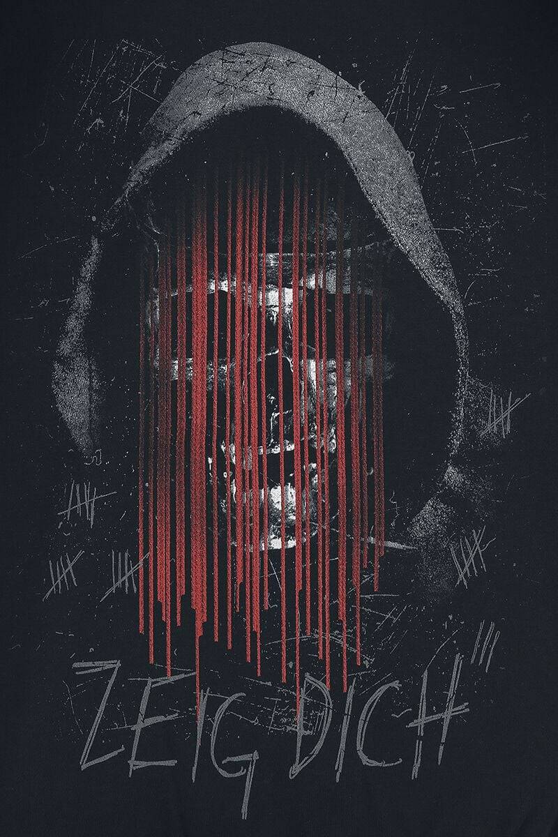 EMP "Zeig Dich" Kapuzenpullover schwarz von Rammstein Räumungsverkauf