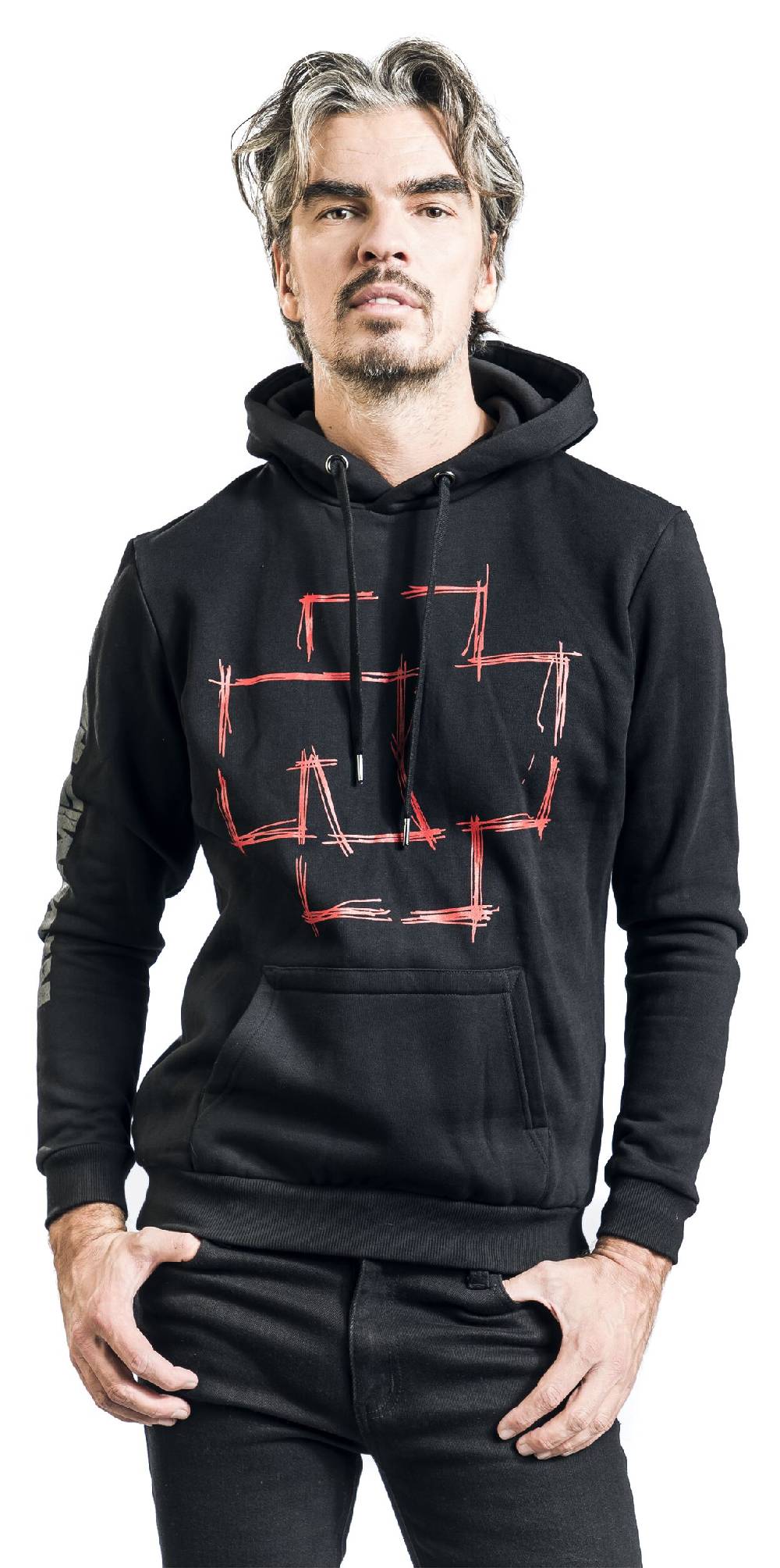 EMP "Zeig Dich" Kapuzenpullover schwarz von Rammstein Räumungsverkauf