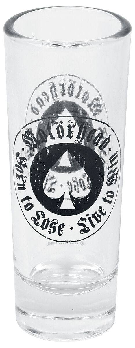 EMP "Motörhead Logo" Schnapsglas-Set klar von Motörhead Letzter Tag