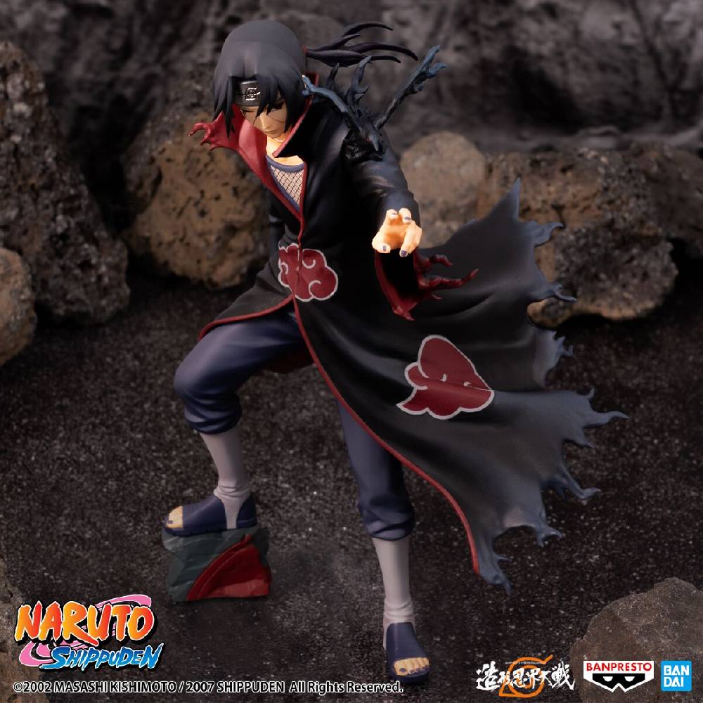 EMP "Shippuden - Banpresto - Uchiha Itachi (Colosseum Series)" Sammelfiguren multicolor von Naruto Discount Store für neue Produkte