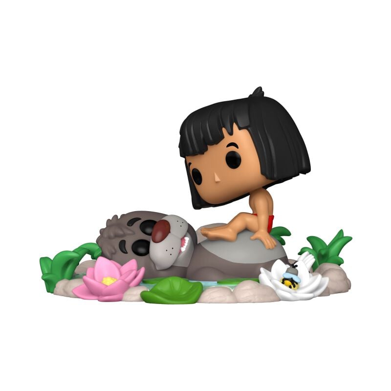 EMP "Baloo & Mowgli (Pop! Moment) Vinyl Figur 1490" Funko Pop! multicolor von Das Dschungelbuch Nur noch ein Tag übrig