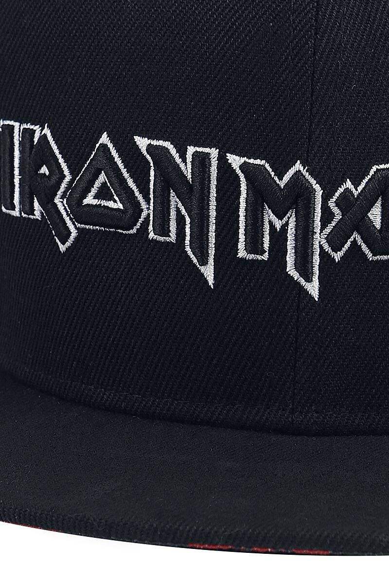 EMP "Logo" Cap schwarz von Iron Maiden 50% Rabatt mit kostenlosem Versand
