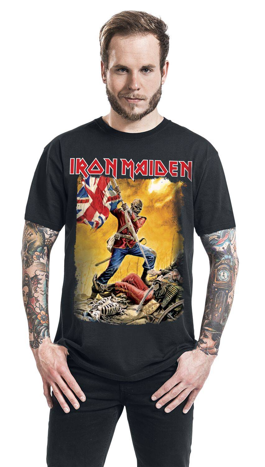 EMP "The Trooper Z2" T-Shirt schwarz von Iron Maiden zollfrei