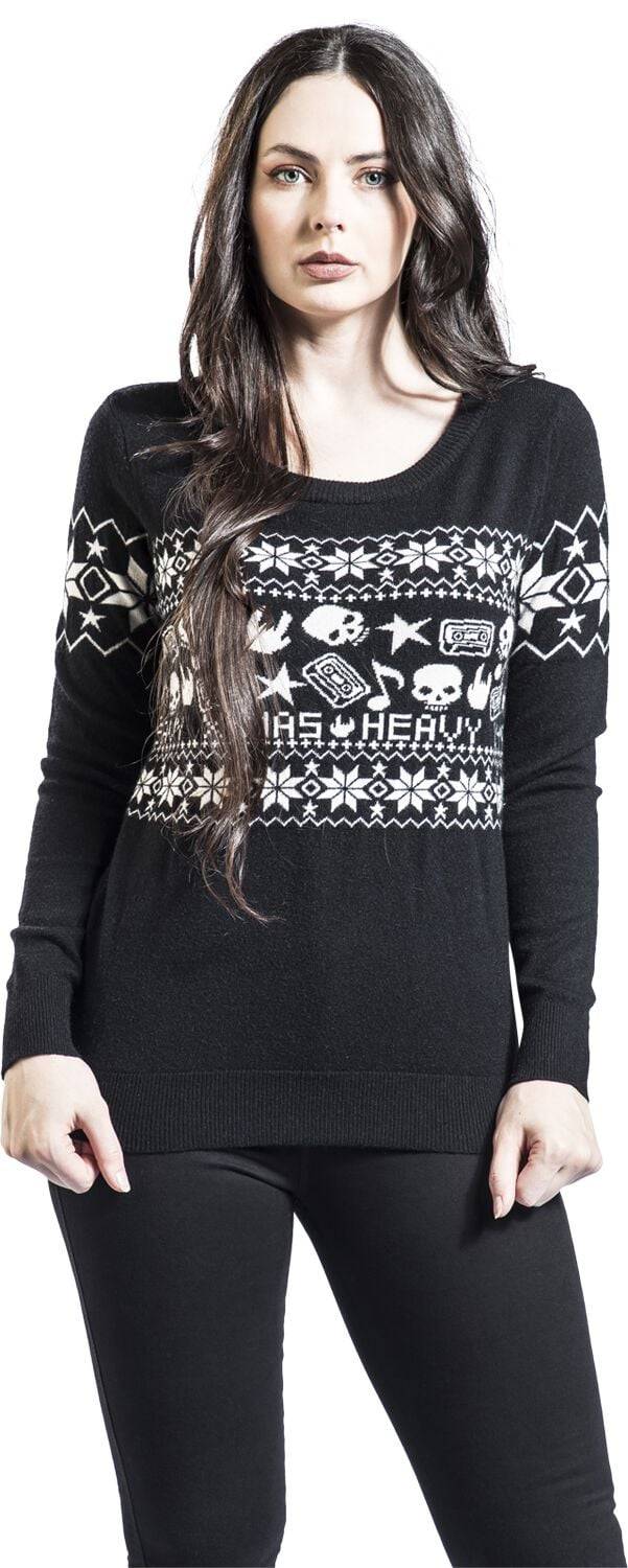 EMP Weihnachtspullover schwarz von EMP Special Collection Sonderangebot
