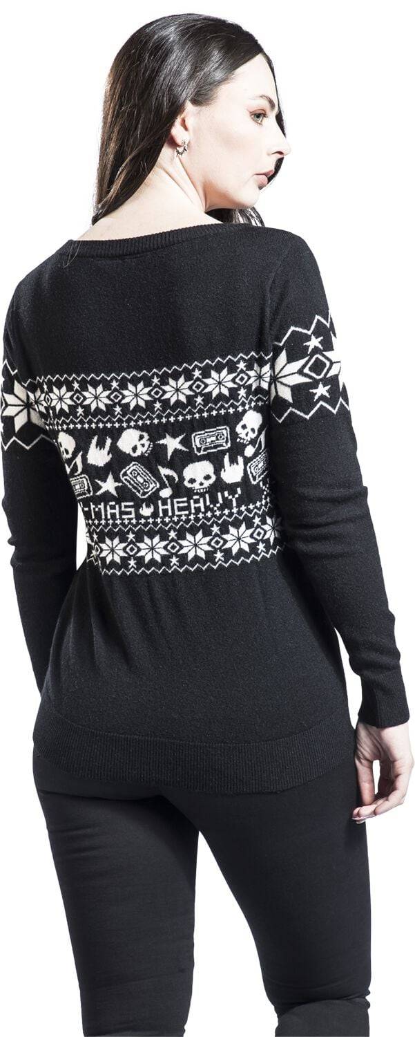 EMP Weihnachtspullover schwarz von EMP Special Collection Sonderangebot