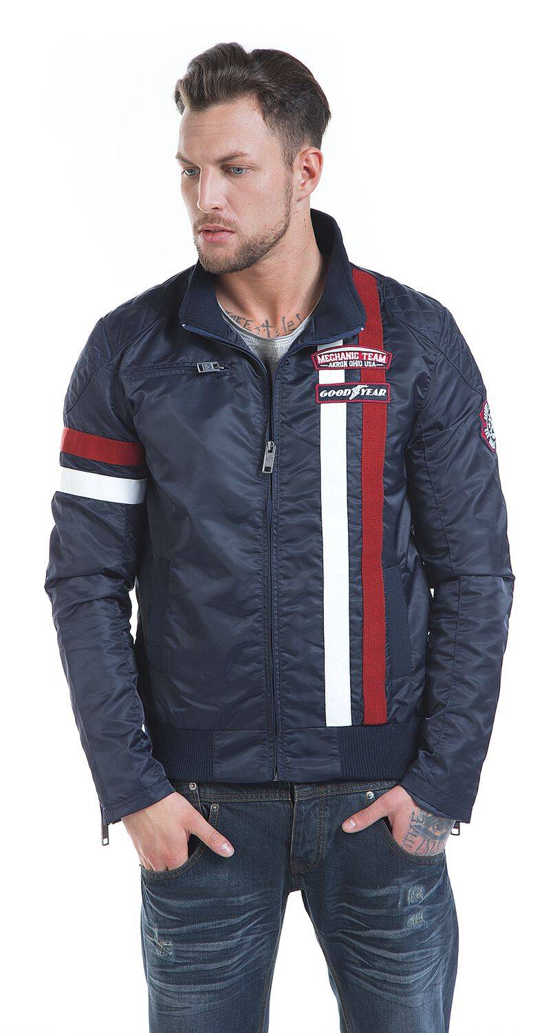 EMP "Indiana" Übergangsjacke navy von GoodYear Günstig kaufen