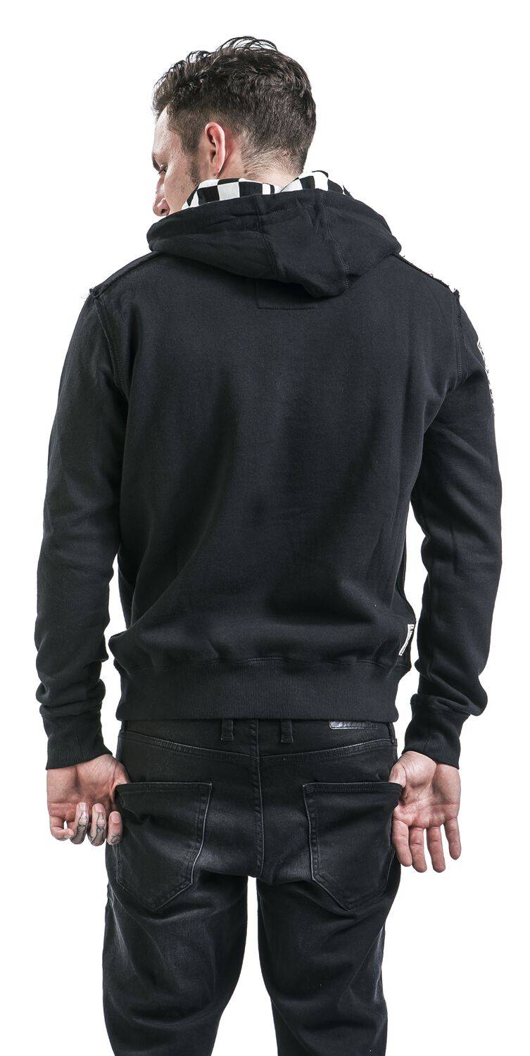 EMP "Pelham" Kapuzenpullover schwarz von GoodYear Flash Sale