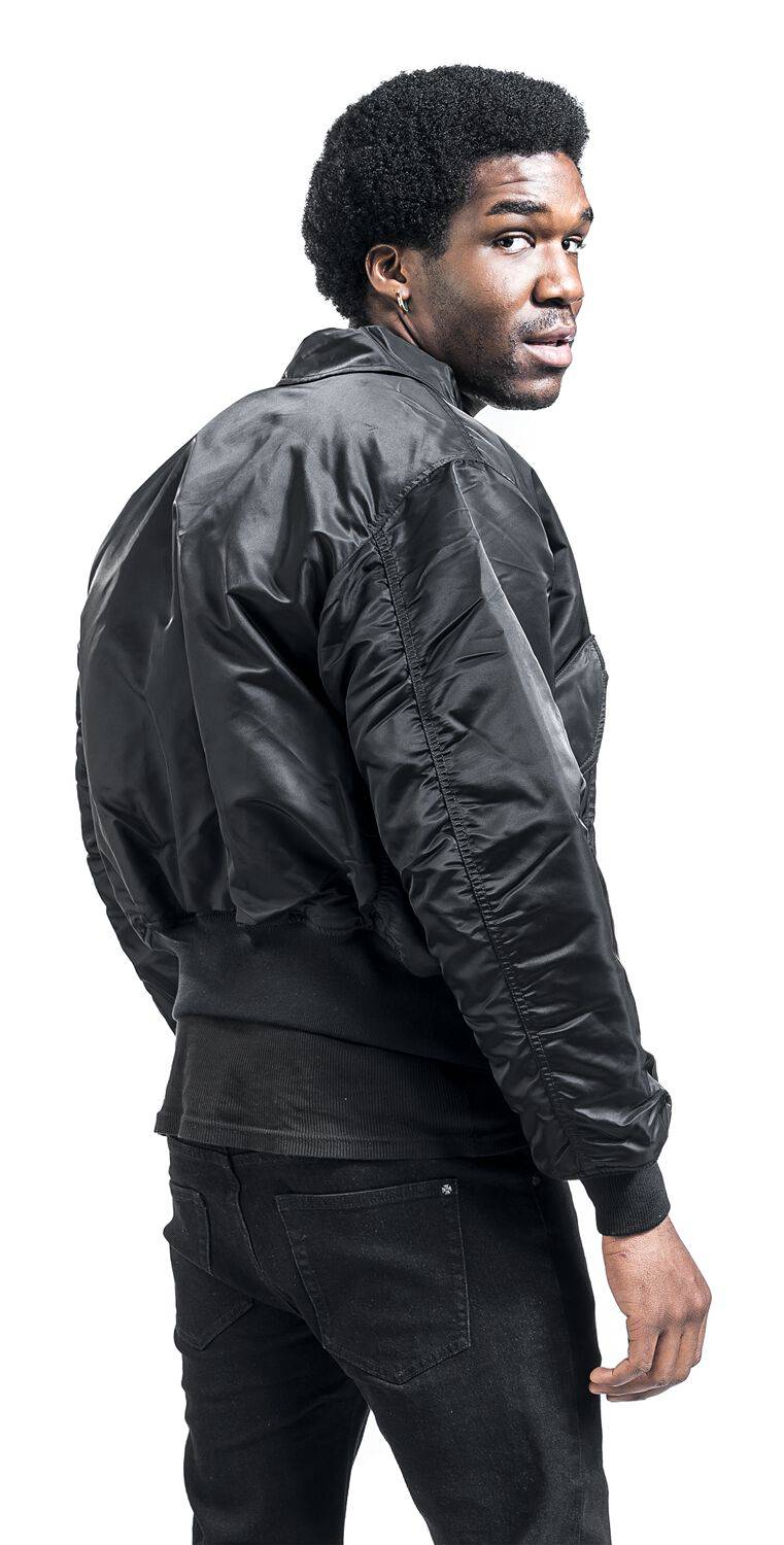 EMP "CWU 45" Bomberjacke schwarz von Alpha Industries Saisonschlussverkauf