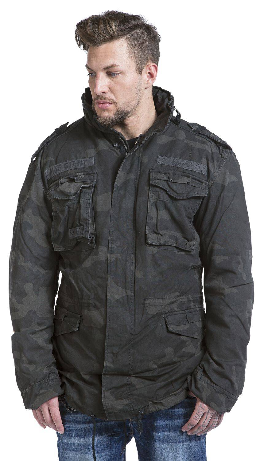 EMP "M65 Giant" Winterjacke darkcamo von Brandit Osterangebot