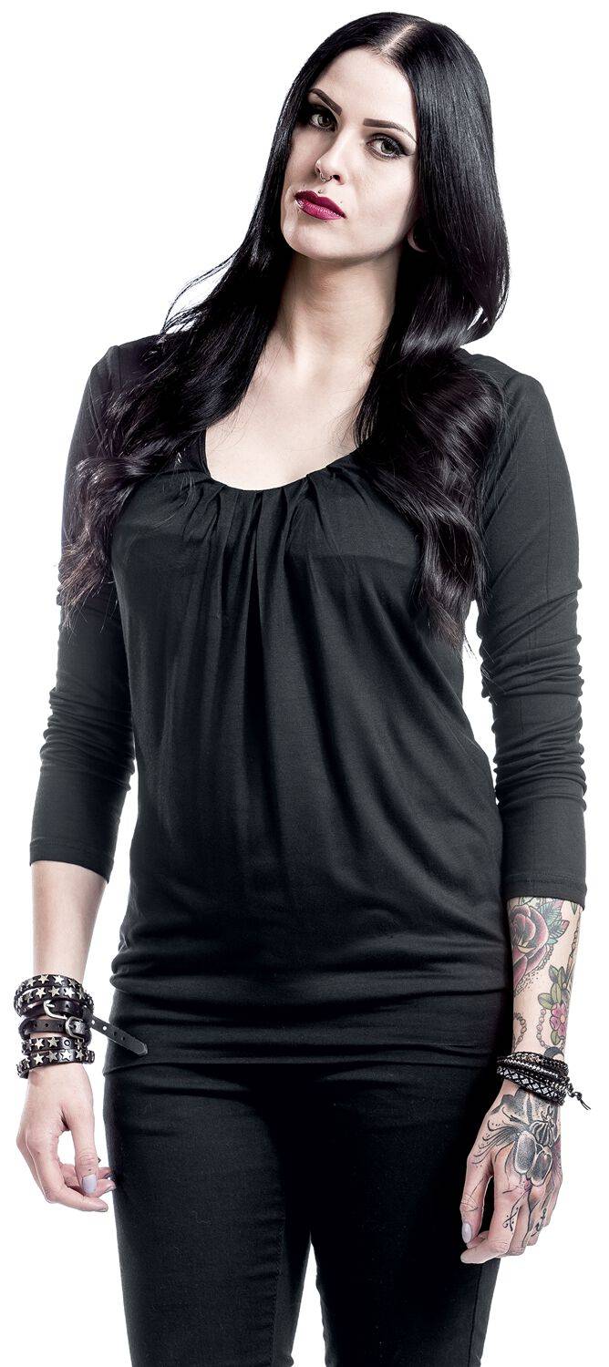 EMP Langarmshirt schwarz von Black Premium by EMP Wochenangebot