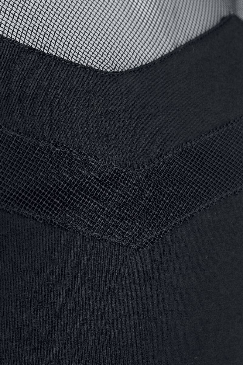 EMP Top schwarz von Rock Rebel by EMP Begrenzte Freigabe