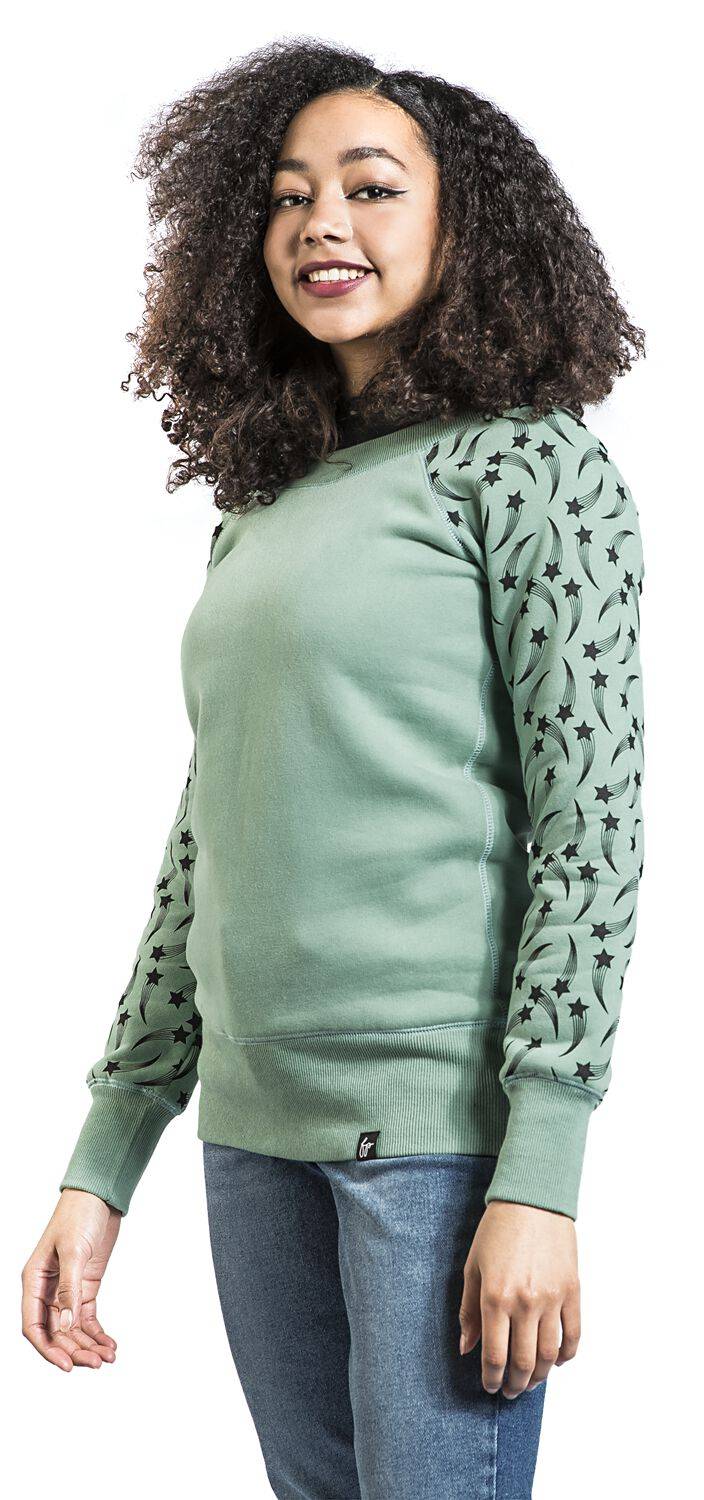 EMP "Yuki" Sweatshirt mint von Forplay Letzte 3 Tage