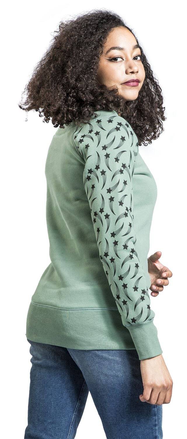 EMP "Yuki" Sweatshirt mint von Forplay Letzte 3 Tage