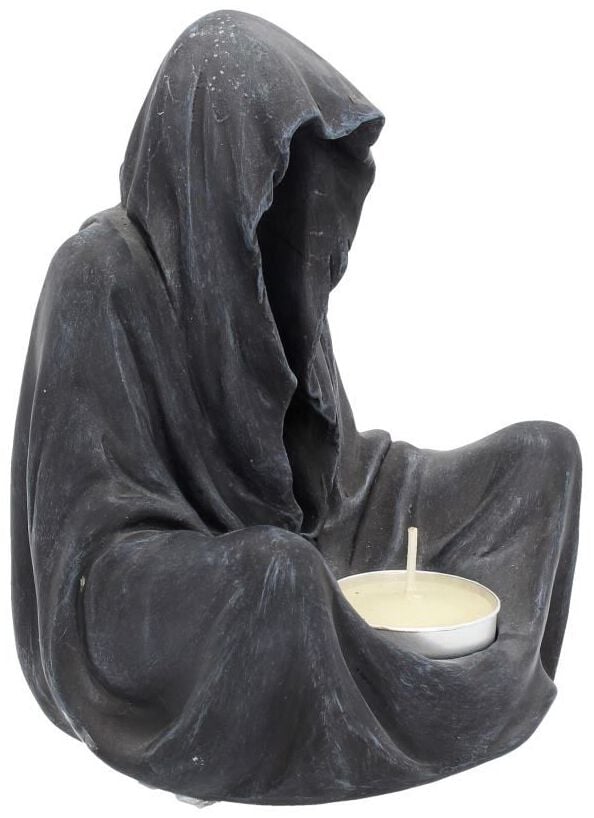 EMP "Final Flame" Kerzenständer schwarz von Nemesis Now JETZT KAUFEN