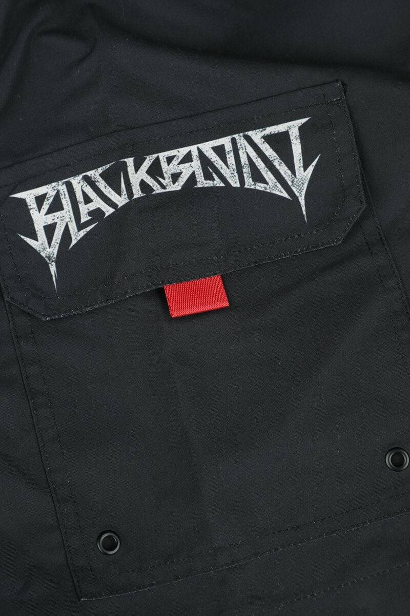 EMP Badeshort schwarz von Black Blood by Gothicana Bis zu 60% Rabatt