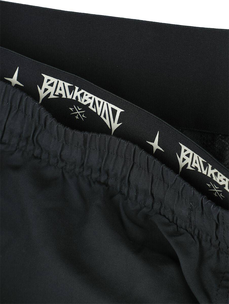 EMP Badeshort schwarz von Black Blood by Gothicana Bis zu 60% Rabatt