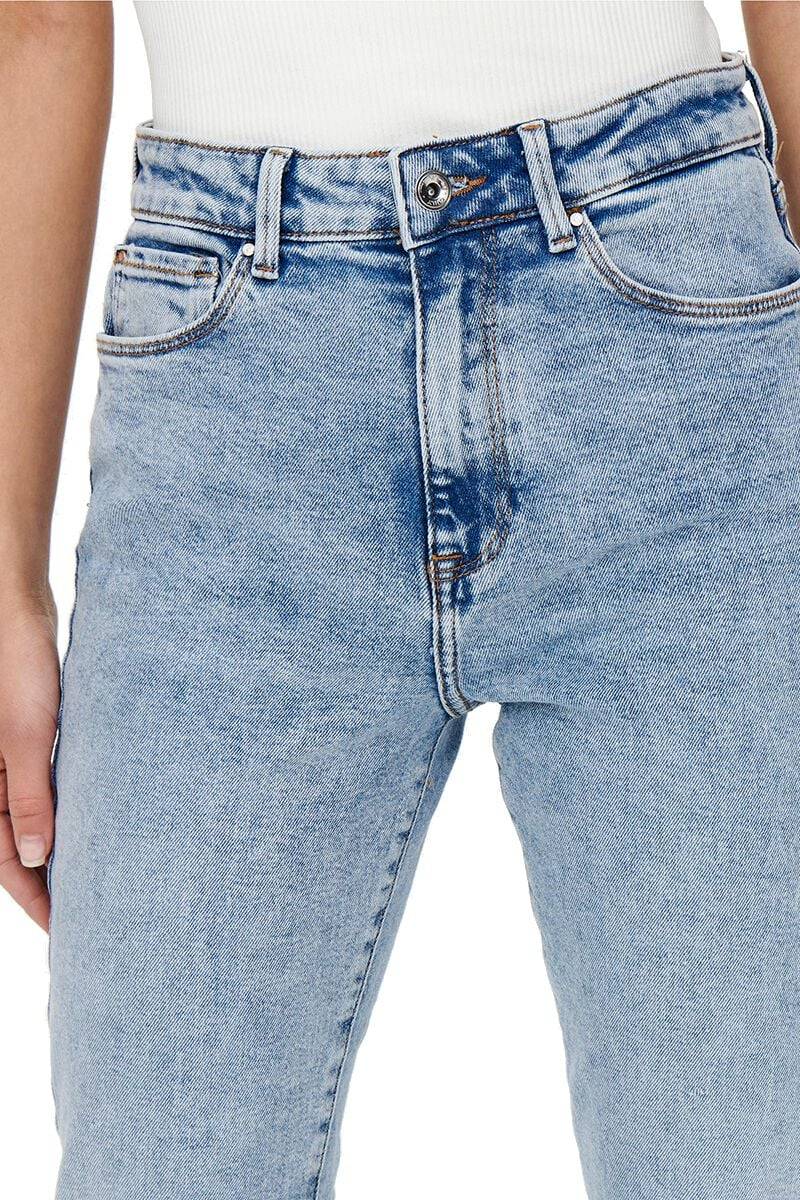 EMP "ONLEMILY STRETCH HW ST AK DNM CRO789NOOS" Jeans hellblau von Only Discount Store für neue Produkte
