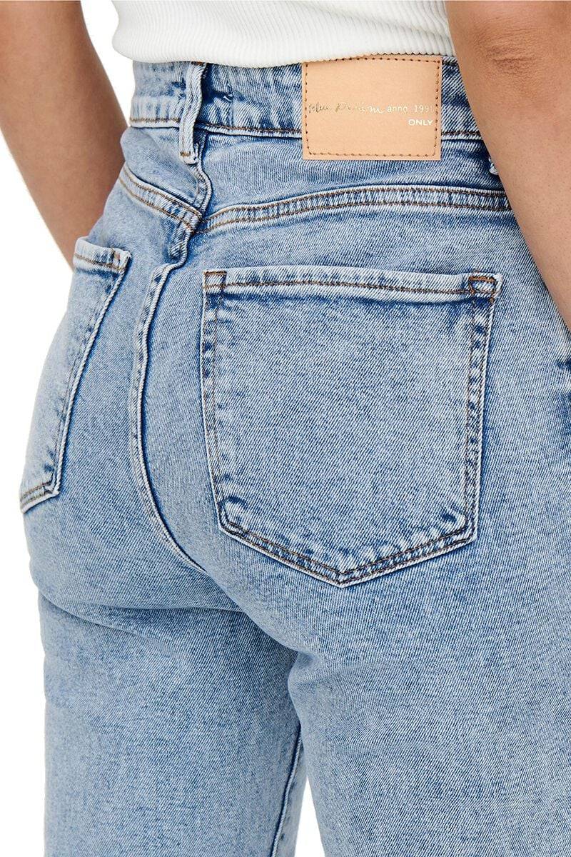 EMP "ONLEMILY STRETCH HW ST AK DNM CRO789NOOS" Jeans hellblau von Only Discount Store für neue Produkte