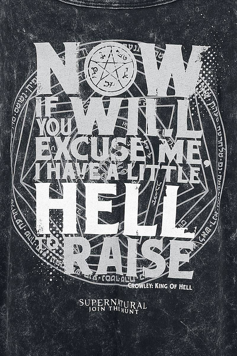 EMP "Hell To Raise" Top schwarz von Supernatural Clearance-Verkauf