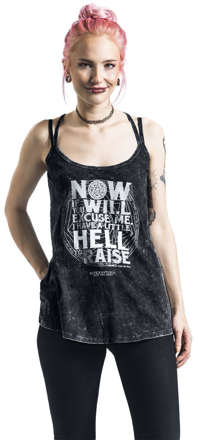EMP "Hell To Raise" Top schwarz von Supernatural Clearance-Verkauf