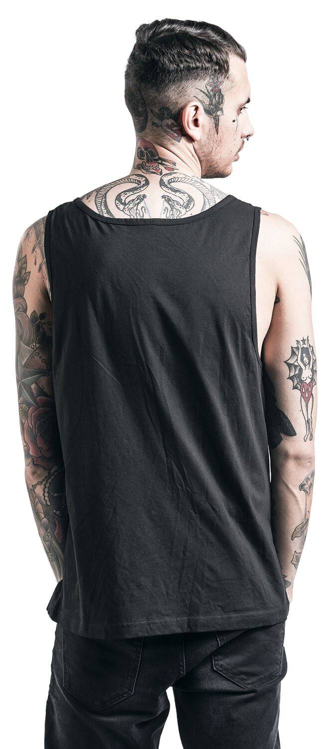 EMP "Praying Hands" Tank-Top schwarz von Black Blood by Gothicana Speichern exportieren