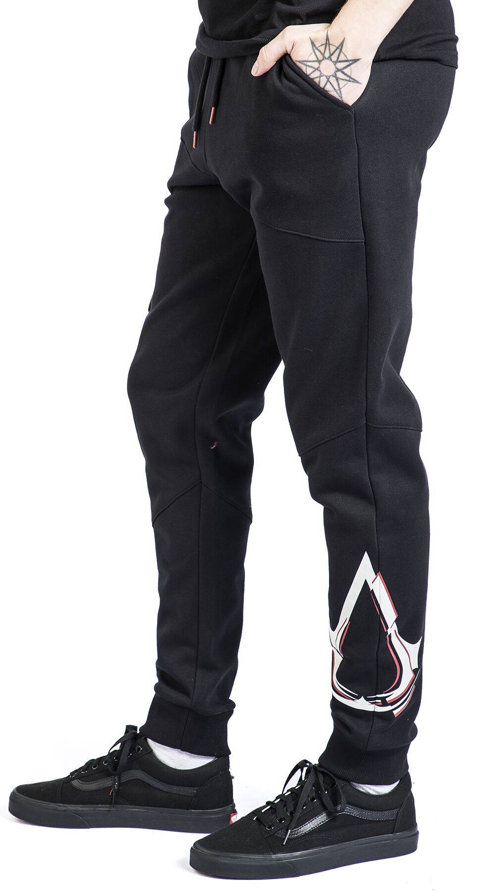 EMP "Legacy" Trainingshose schwarz von Assassin's Creed Im Verkauf