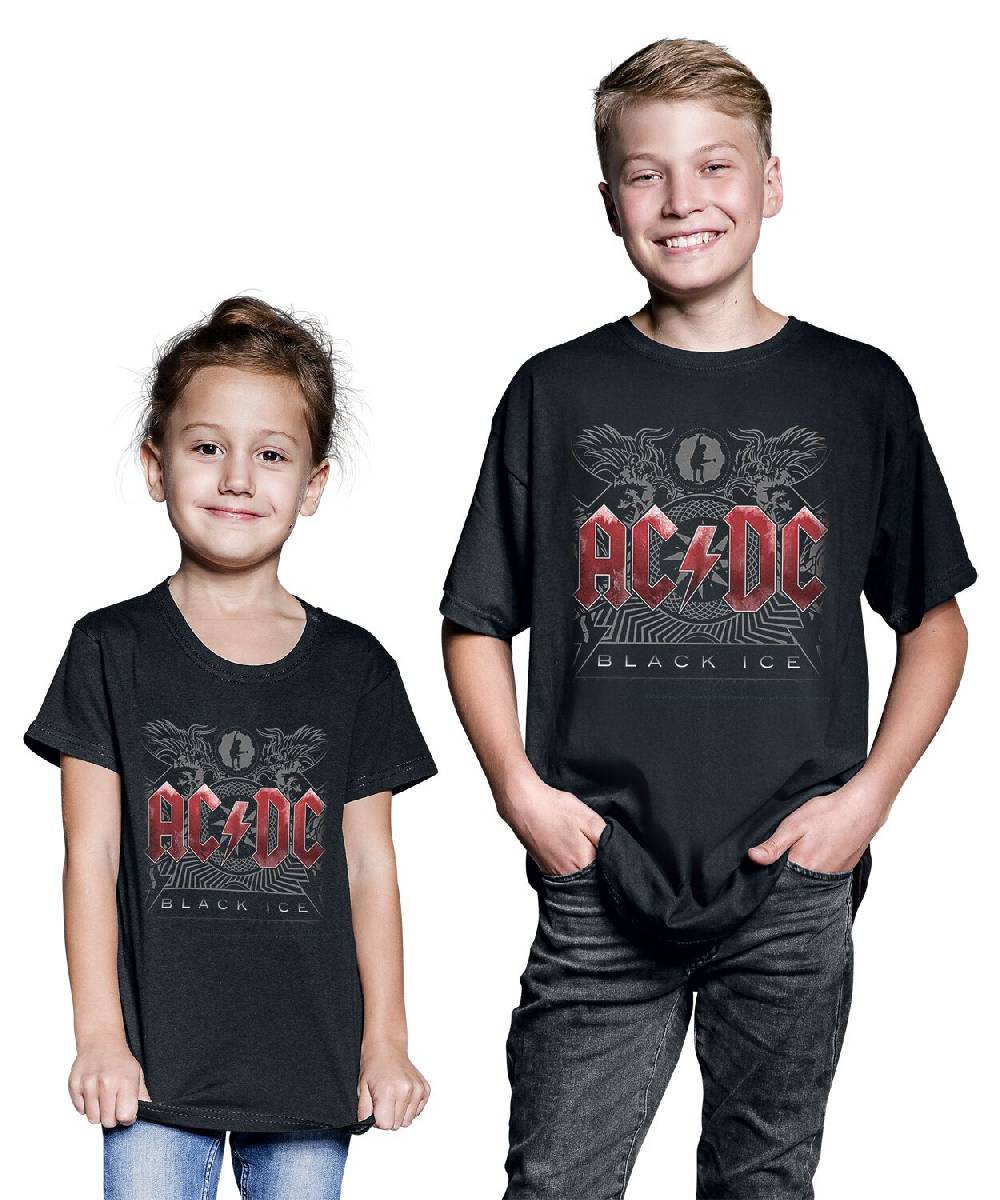 EMP "Metal-Kids - Black Ice" T-Shirt schwarz von AC/DC Fabrikpreis