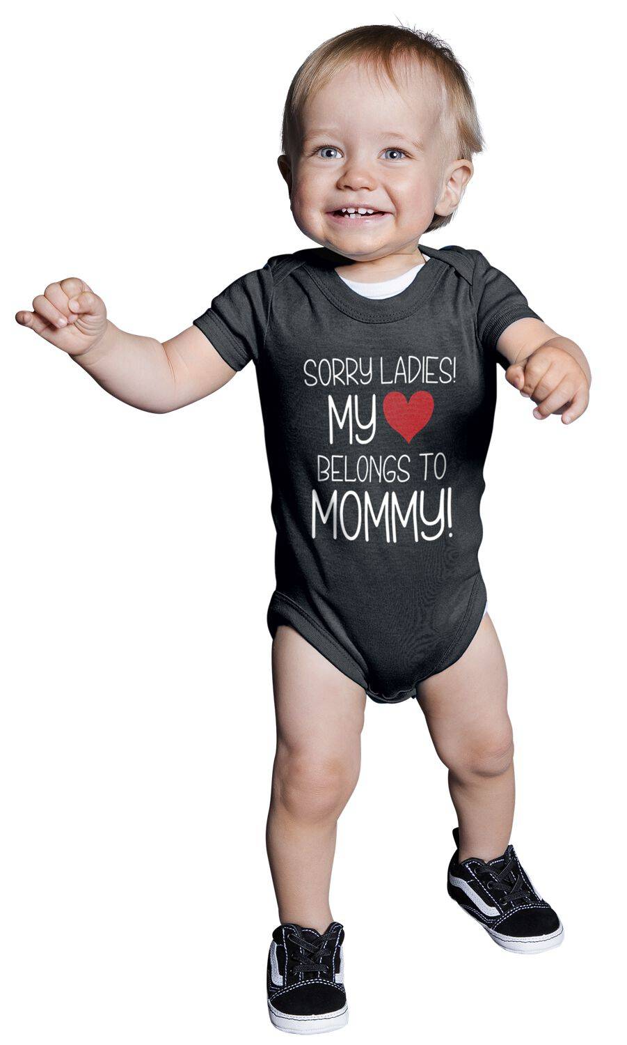 EMP "Kids - Sorry Ladies!" Body schwarz von Familie & Freunde Sonderangebot