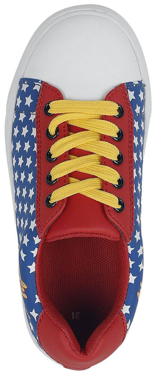 EMP "Kids - Stars" Kinder Sneaker blau/rot von Wonder Woman Flash Sale