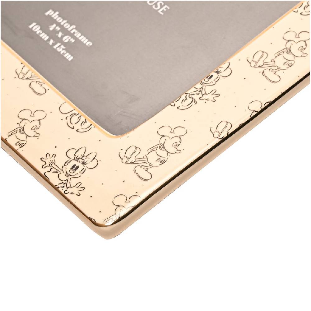 EMP "Micky & Minnie" Dekoartikel goldfarben von Micky Maus Begrenztes Angebot