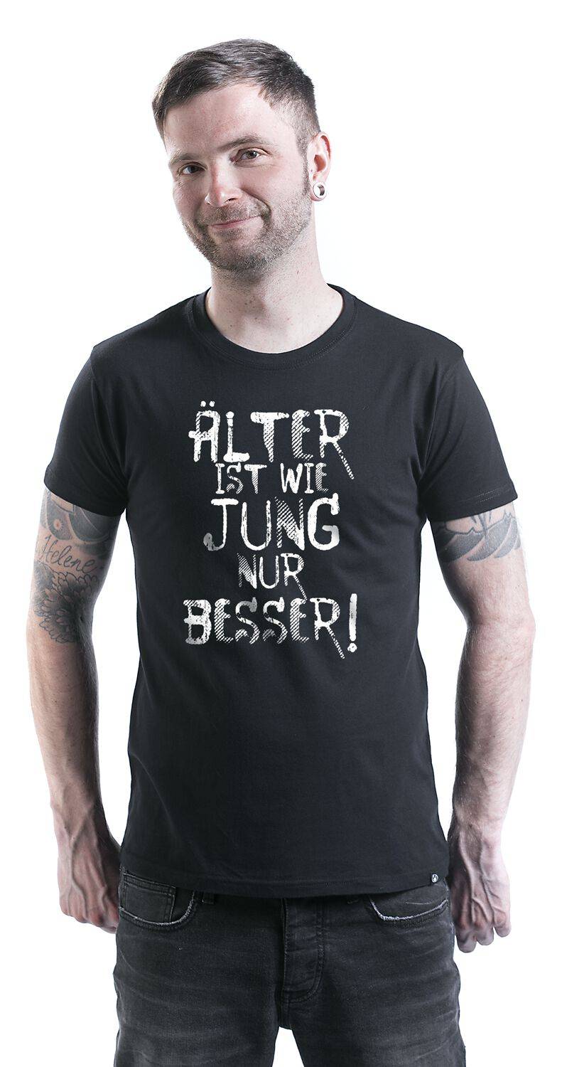 EMP "Älter ist wie jung nur besser!" T-Shirt schwarz von Sprüche Osterangebot