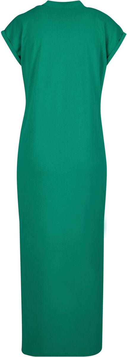 EMP "Ladies Long Extended Shoulder Dress" Langes Kleid grün von Urban Classics Vatertagsangebot