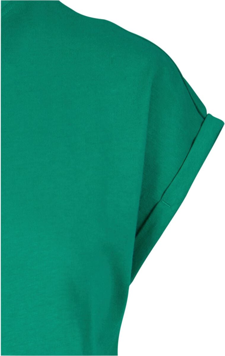 EMP "Ladies Long Extended Shoulder Dress" Langes Kleid grün von Urban Classics Vatertagsangebot