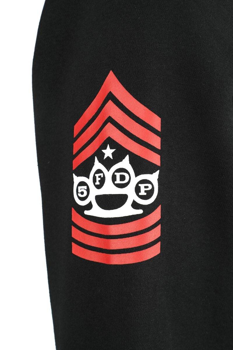 EMP "EMP Signature Collection" Kapuzenpullover schwarz/grau/rot von Five Finger Death Punch Zeitlich begrenztes Angebot