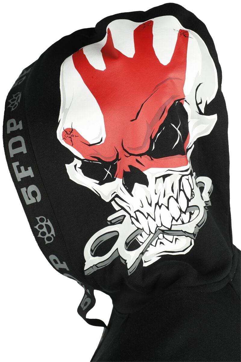 EMP "EMP Signature Collection" Kapuzenpullover schwarz/grau/rot von Five Finger Death Punch Zeitlich begrenztes Angebot
