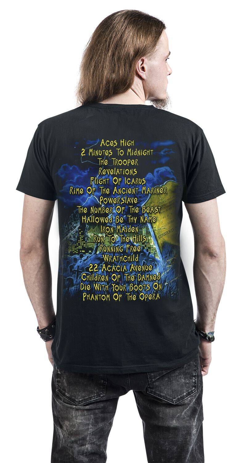 EMP "Live After Death" T-Shirt schwarz von Iron Maiden Blitzangebot